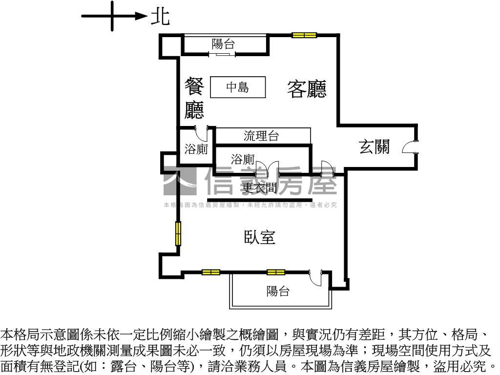 長野米蘭高樓美景Ⅰ房屋室內格局與周邊環境