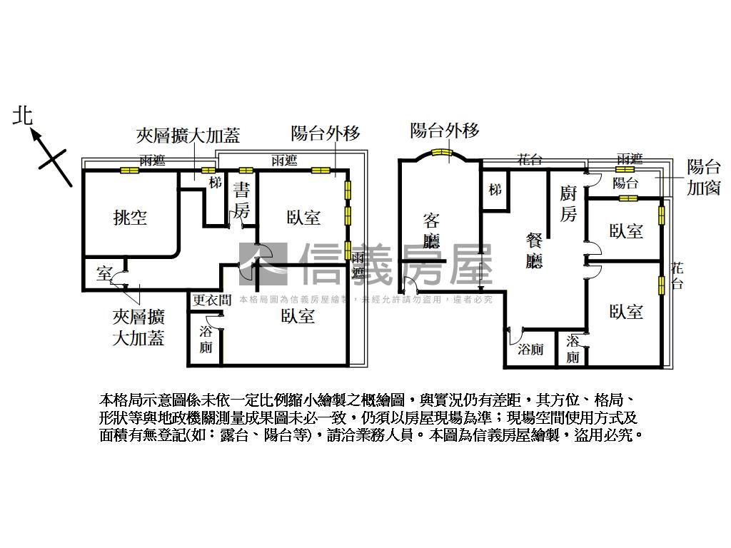 精美樓中樓景觀豪邸房屋室內格局與周邊環境