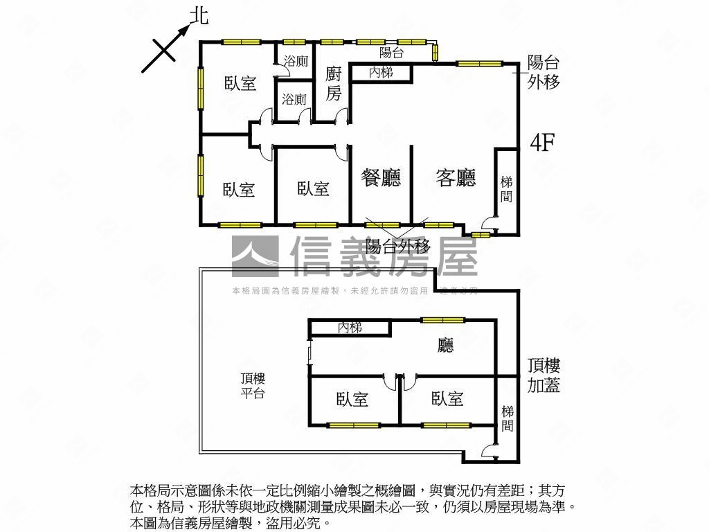 捷運大空間邊間公寓房屋室內格局與周邊環境