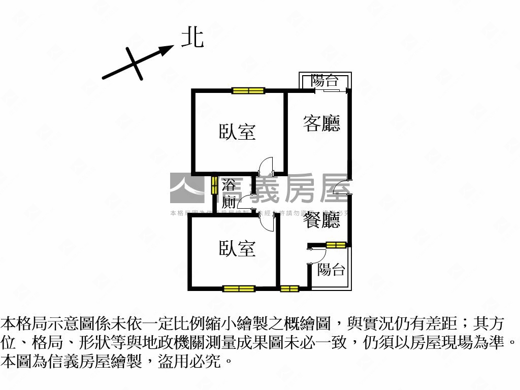 近銅鑼車站低總價２房房屋室內格局與周邊環境