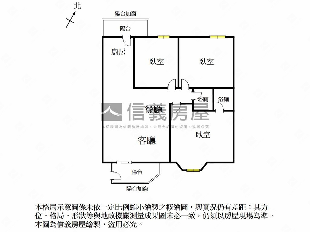 北區市中心起家厝三房車位房屋室內格局與周邊環境