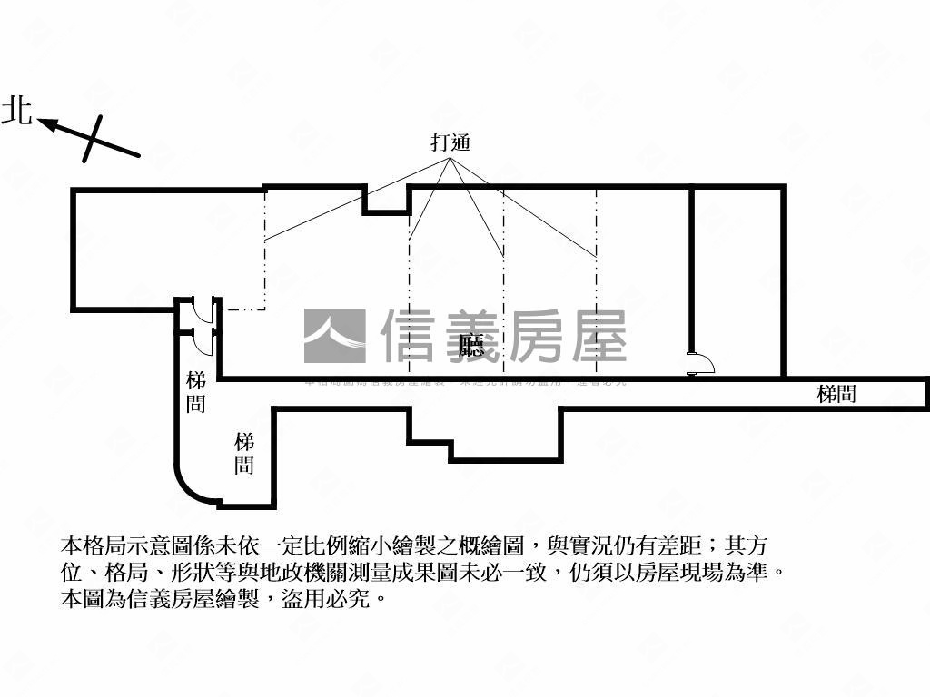 近文心路Ｂ１大空間商辦房屋室內格局與周邊環境