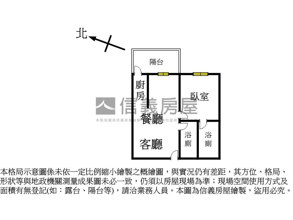 希望之星高樓平車宅房屋室內格局與周邊環境