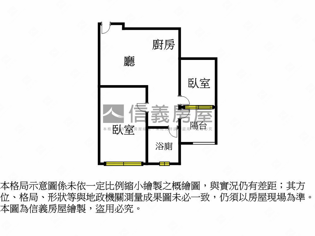 金城帝寶低總價兩房房屋室內格局與周邊環境