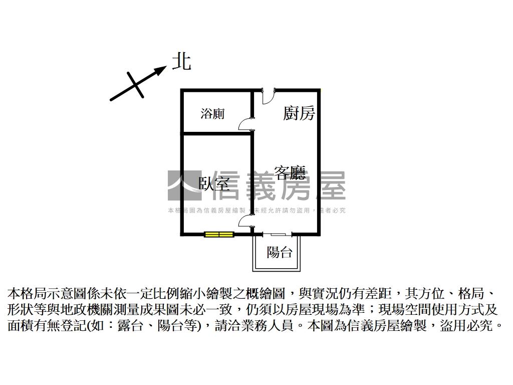 獨家．達永冬慶．一房一廳房屋室內格局與周邊環境