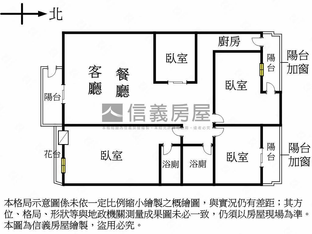 大里幸福成家四房平車房屋室內格局與周邊環境