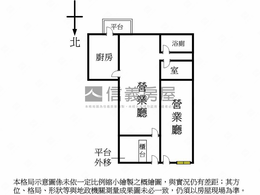 仁愛東區金店面房屋室內格局與周邊環境