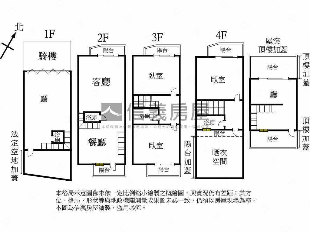 近市場商圈臨路黃金店住Ａ房屋室內格局與周邊環境