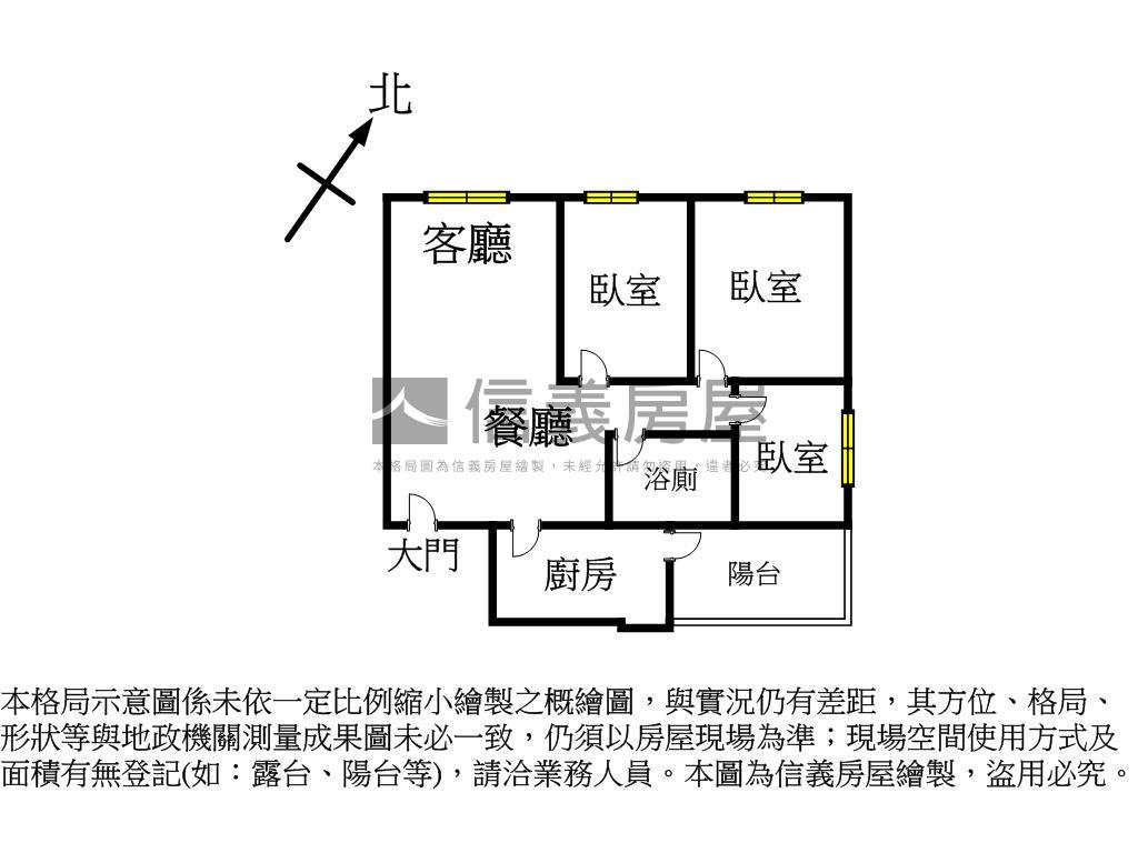 大道風尚精美三房車位房屋室內格局與周邊環境