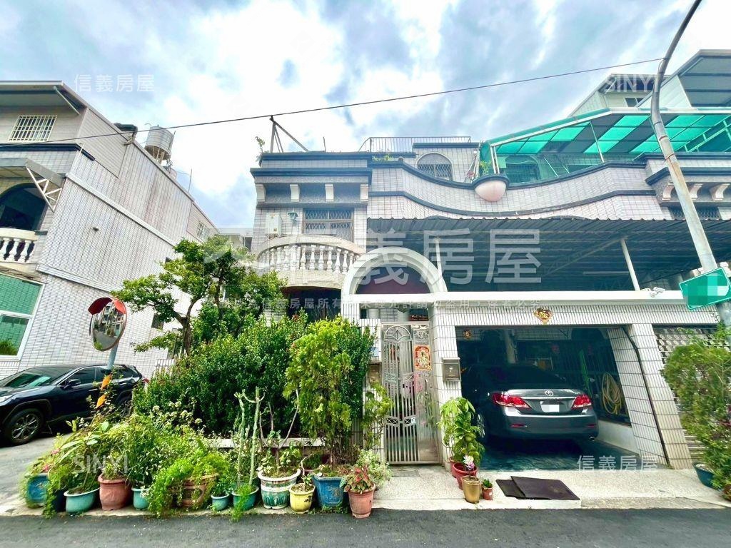 三面採光大地坪車庫透天房屋室內格局與周邊環境