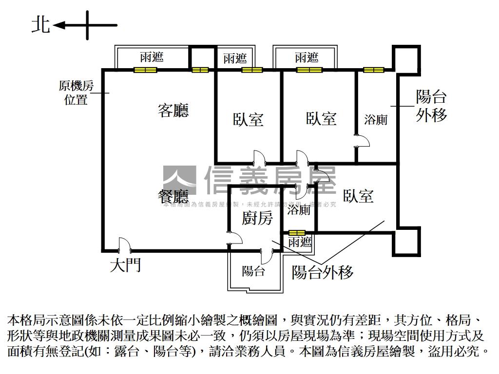 新案～台大緣三房雙車位房屋室內格局與周邊環境