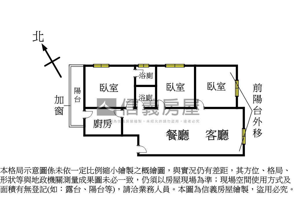微風四季歐風純白三房車位房屋室內格局與周邊環境