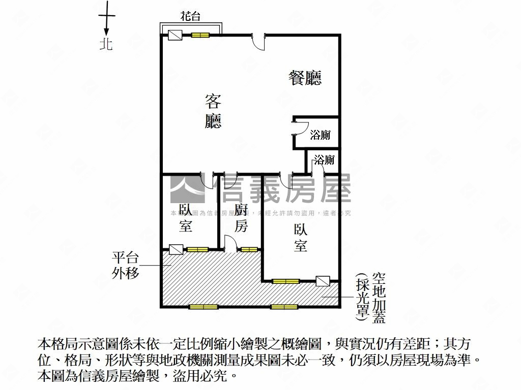 府城巨星一樓兩房平車房屋室內格局與周邊環境