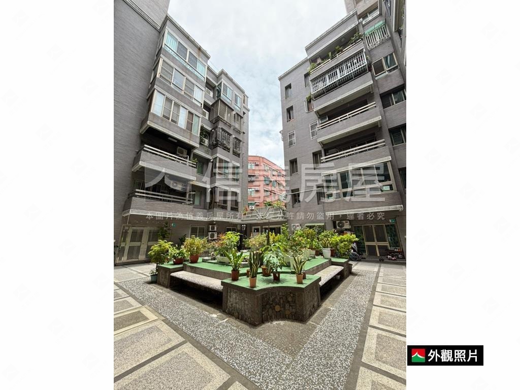 府城巨星一樓兩房平車房屋室內格局與周邊環境