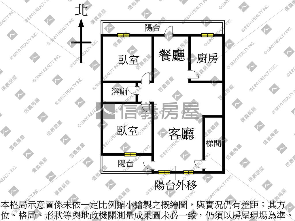 大信街公寓２樓‧歡迎電洽房屋室內格局與周邊環境