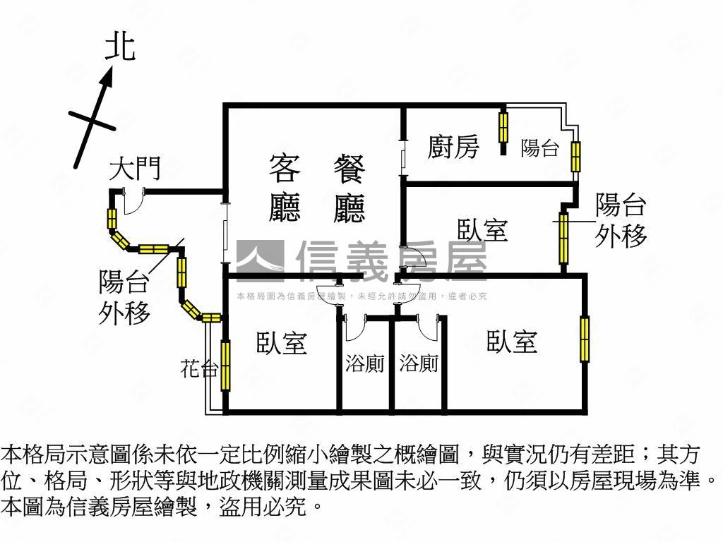 黎明大未來裝潢三房附車位房屋室內格局與周邊環境