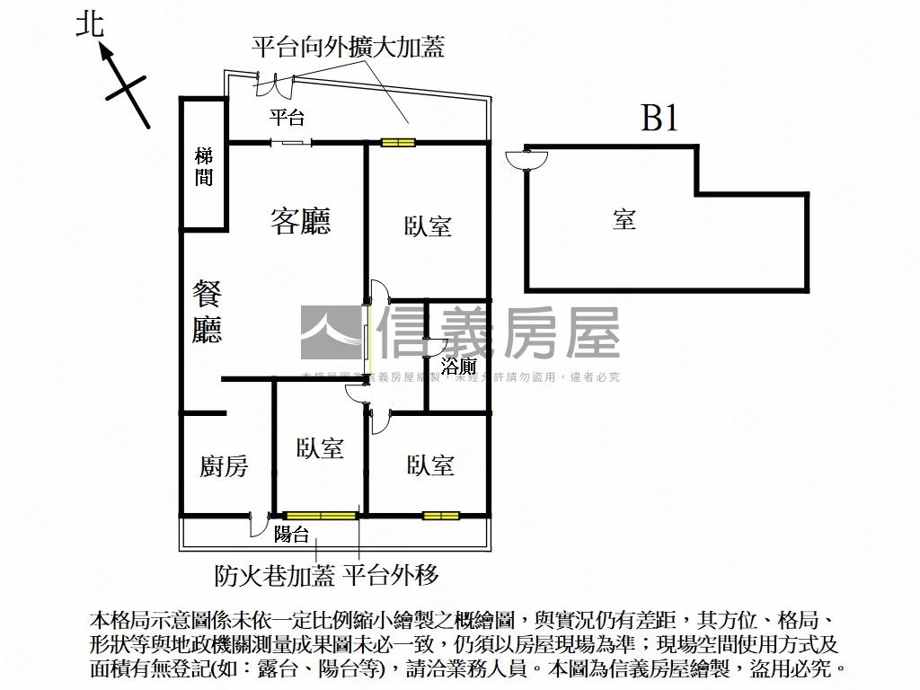 中央新村靜巷低總價一樓房屋室內格局與周邊環境
