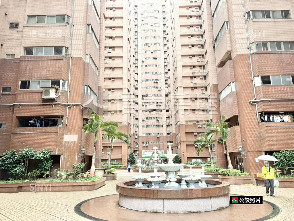 花園廣場高樓美景套房房屋室內格局與周邊環境