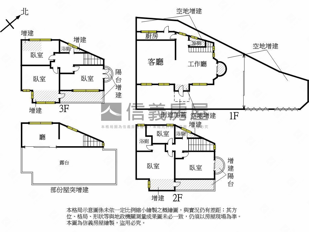 圓山大華近黃線大地坪透天房屋室內格局與周邊環境