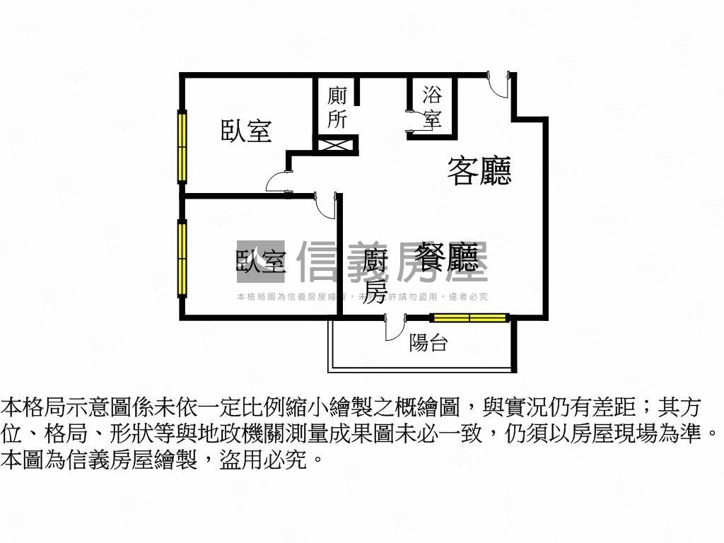寶台未來精緻兩房車位房屋室內格局與周邊環境