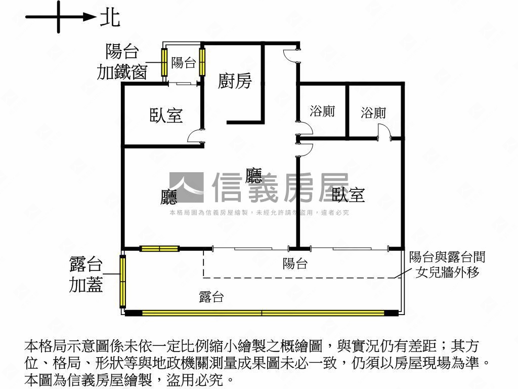 【新案】內湖悠靜２房車位房屋室內格局與周邊環境