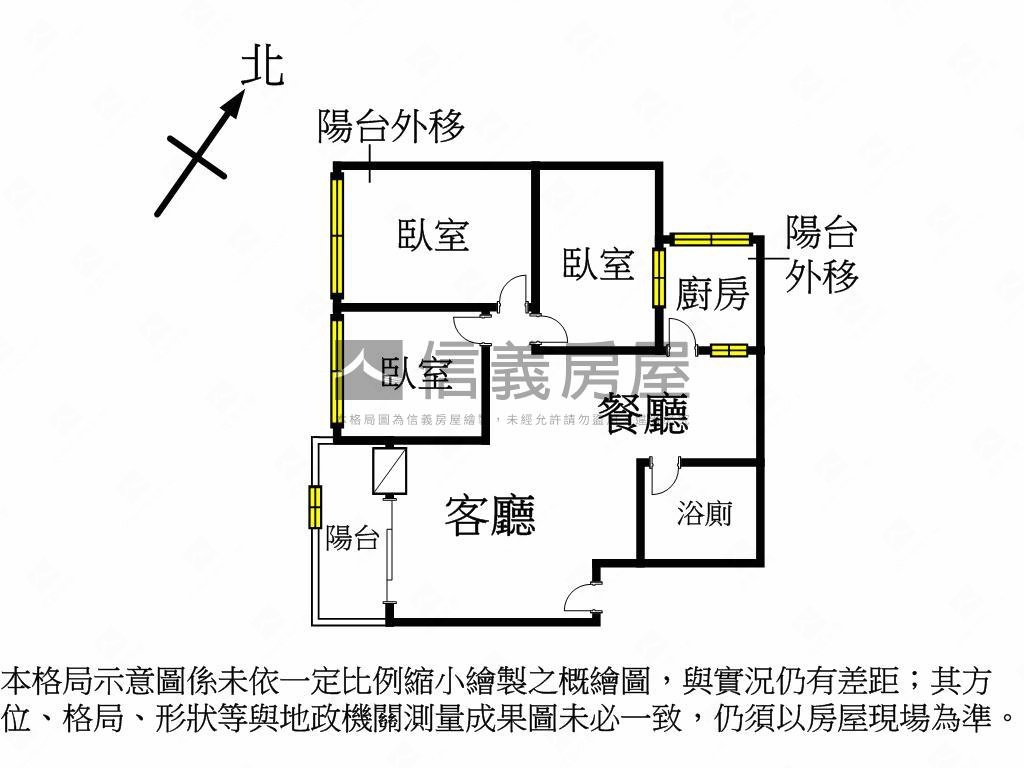 北屯近綠線三房美寓房屋室內格局與周邊環境