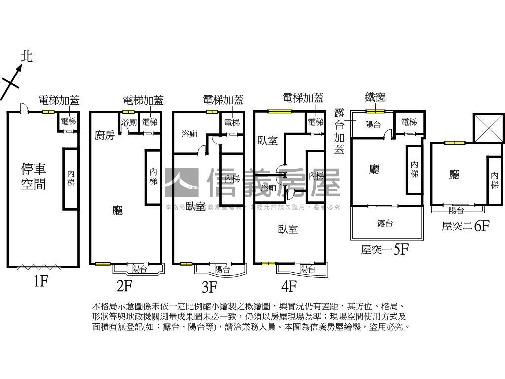幸福滿滿～電梯透天厝房屋室內格局與周邊環境