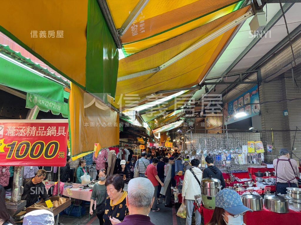 國泰市場１－２樓金店面房屋室內格局與周邊環境