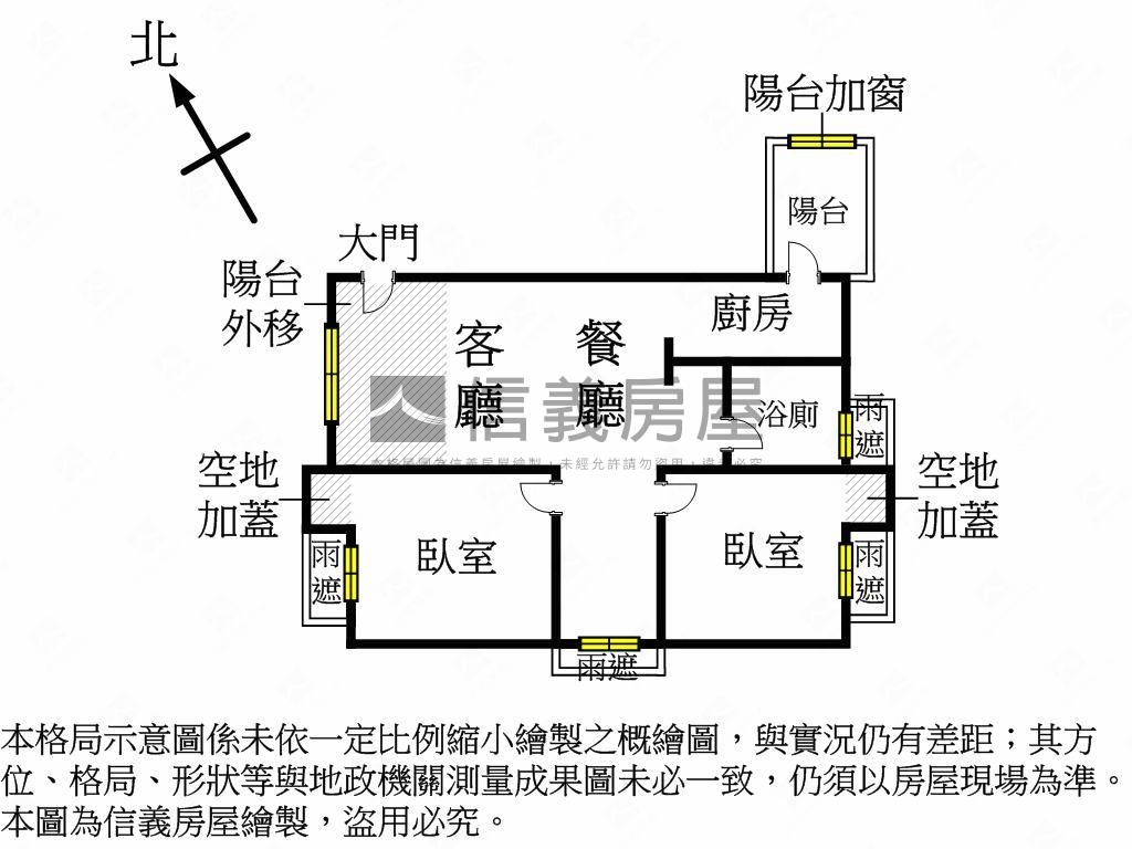 藍海帝國｜精緻２房房屋室內格局與周邊環境