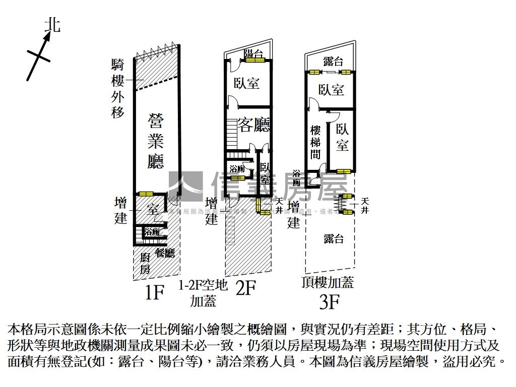正２０米路麥當勞旁企業店房屋室內格局與周邊環境