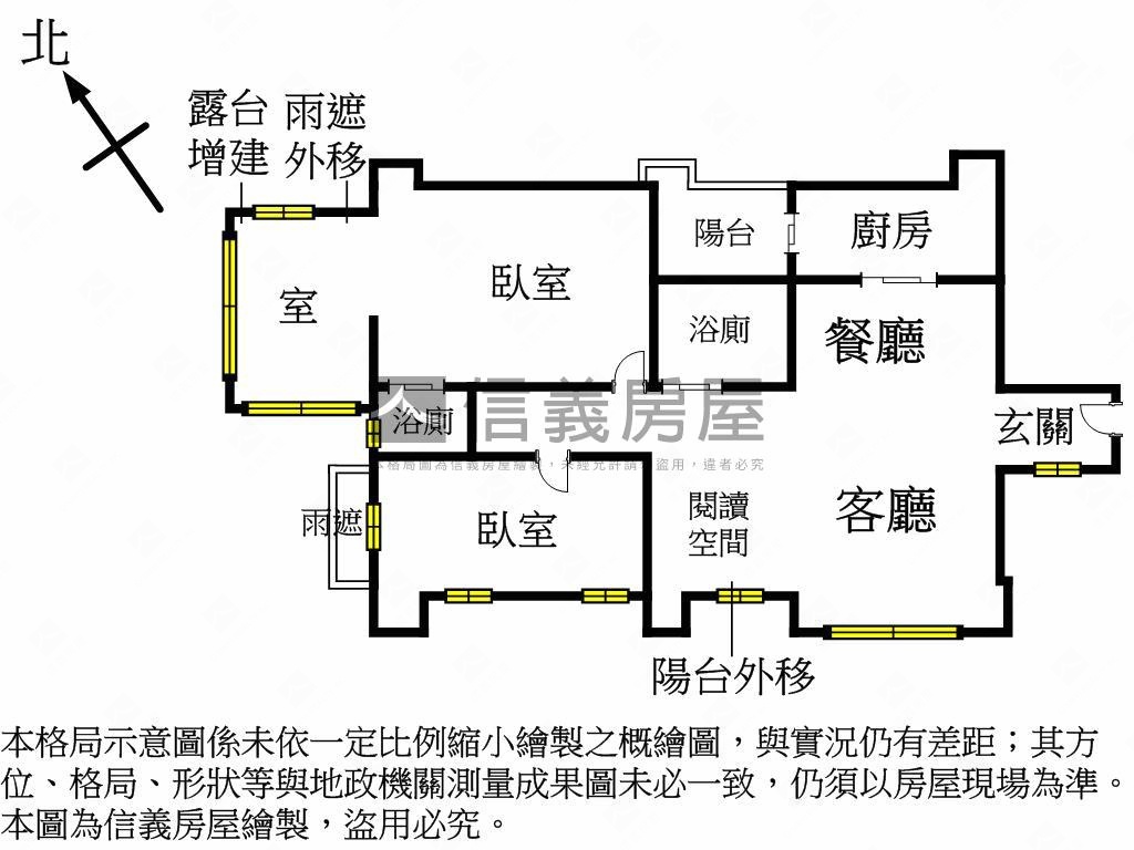 友座２房附車位房屋室內格局與周邊環境