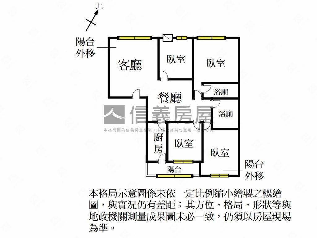 藝文特區四房含車位房屋室內格局與周邊環境