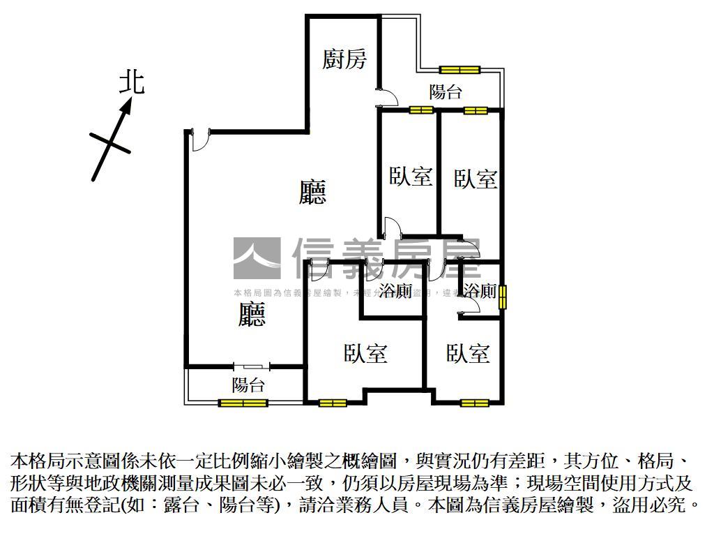 龍門幽靜景觀大空間房屋室內格局與周邊環境