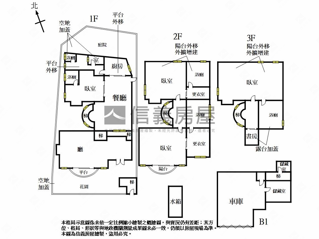 奢華頂級大庭院別墅房屋室內格局與周邊環境