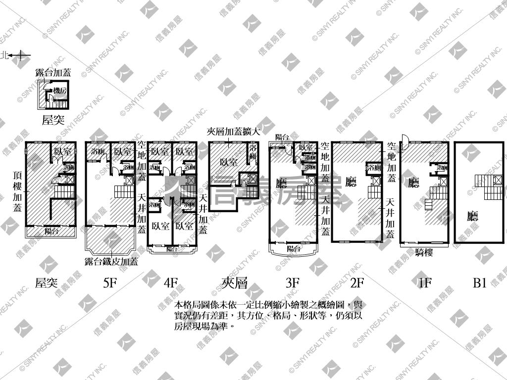 健康二街地坪約６８坪透店房屋室內格局與周邊環境