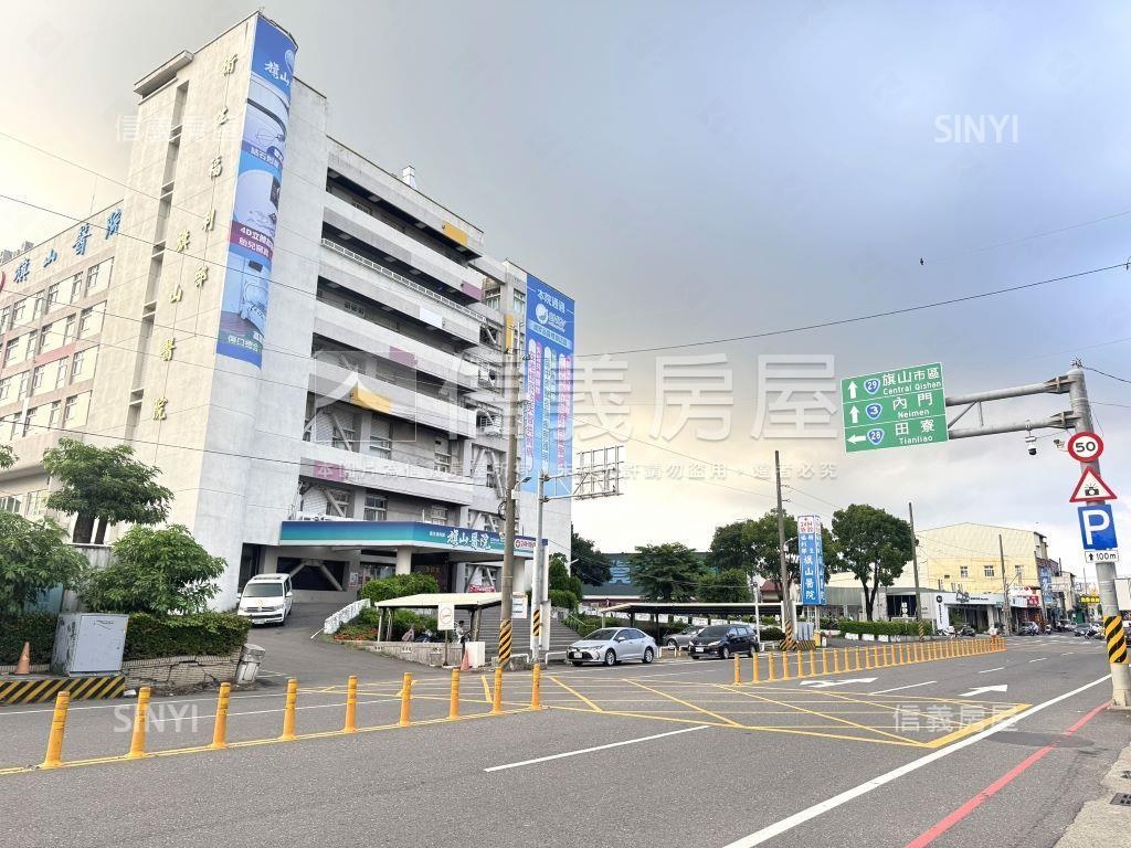 旗山老街臨路面寬農地房屋室內格局與周邊環境