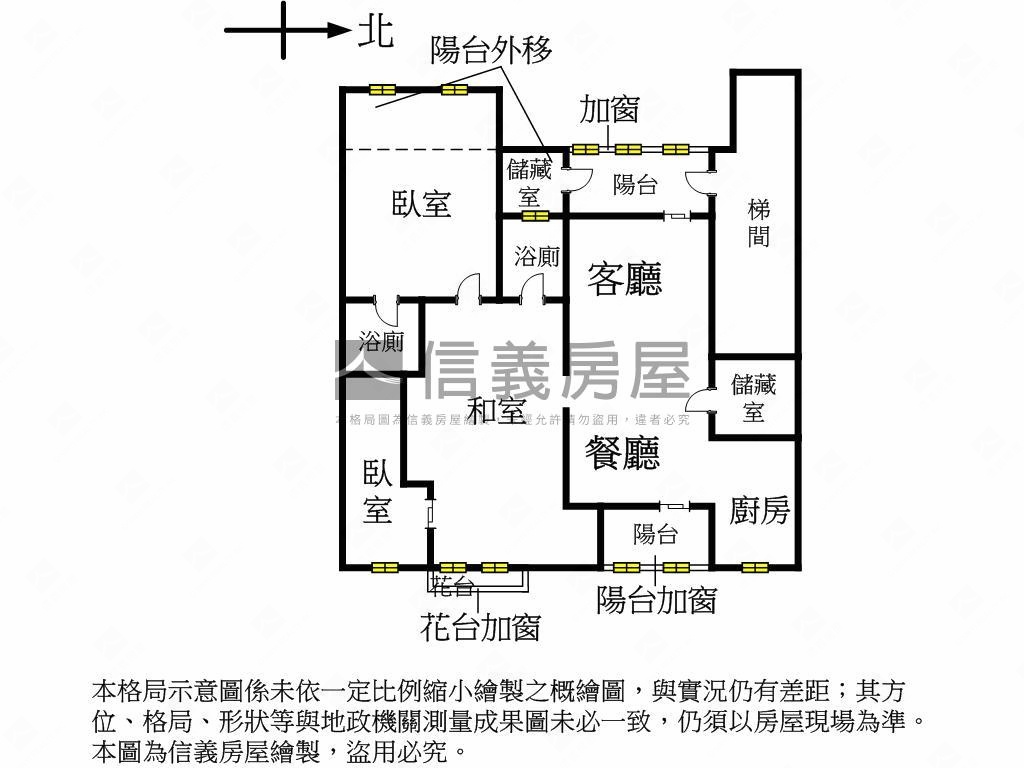 專任圓夢園次頂樓附車位房屋室內格局與周邊環境