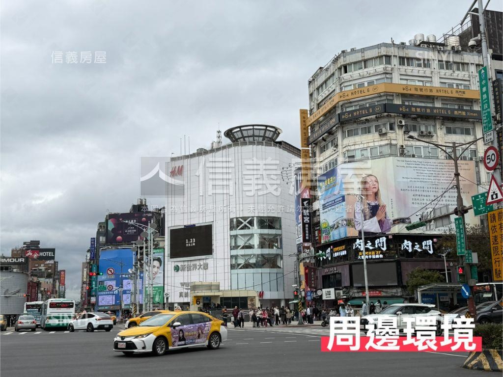 正成都路西門站百坪大辦公房屋室內格局與周邊環境