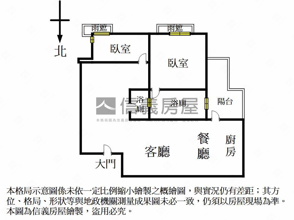近捷運後驛文心苑２房平車房屋室內格局與周邊環境