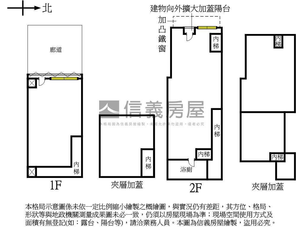 竹圍金店面１＋２樓房屋室內格局與周邊環境