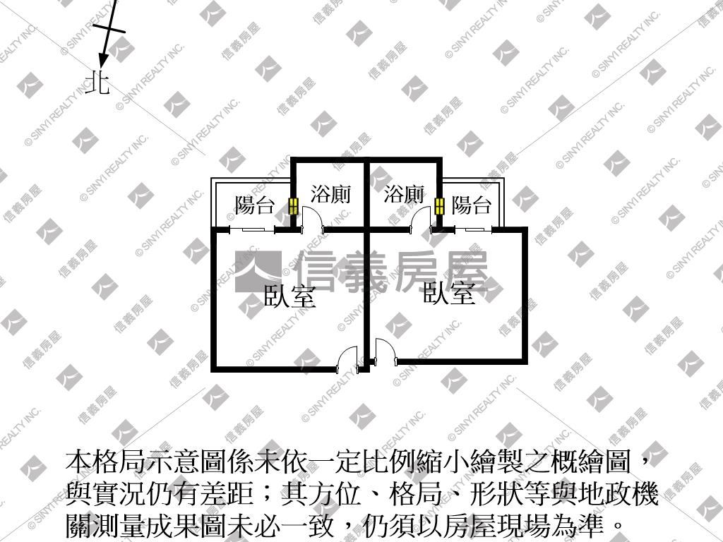 宇成低總價雙套房屋室內格局與周邊環境