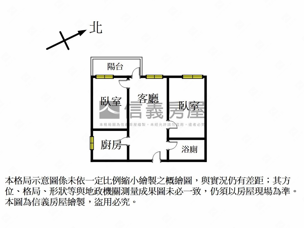 大同莊園２房房屋室內格局與周邊環境