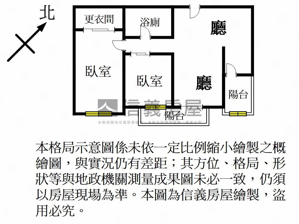 新米蘭樹梢景觀兩房車位房屋室內格局與周邊環境