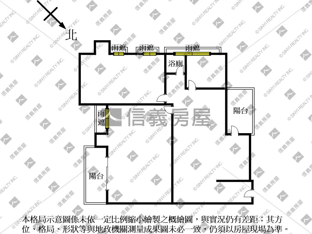 鄉林淳青面中庭高樓景觀房屋室內格局與周邊環境