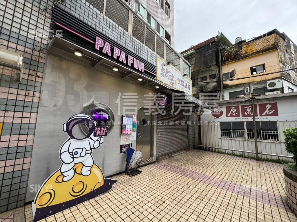 專任☆稀有近中原金店面房屋室內格局與周邊環境