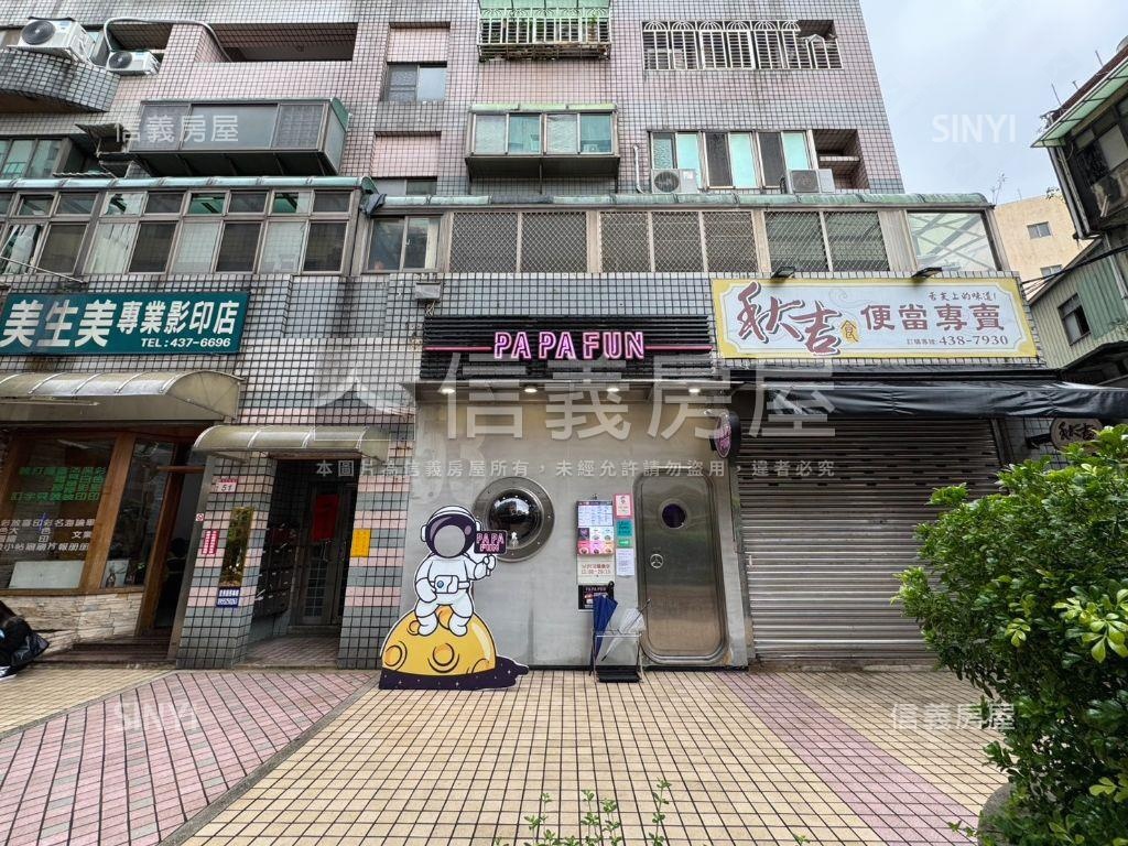 專任☆稀有近中原金店面房屋室內格局與周邊環境