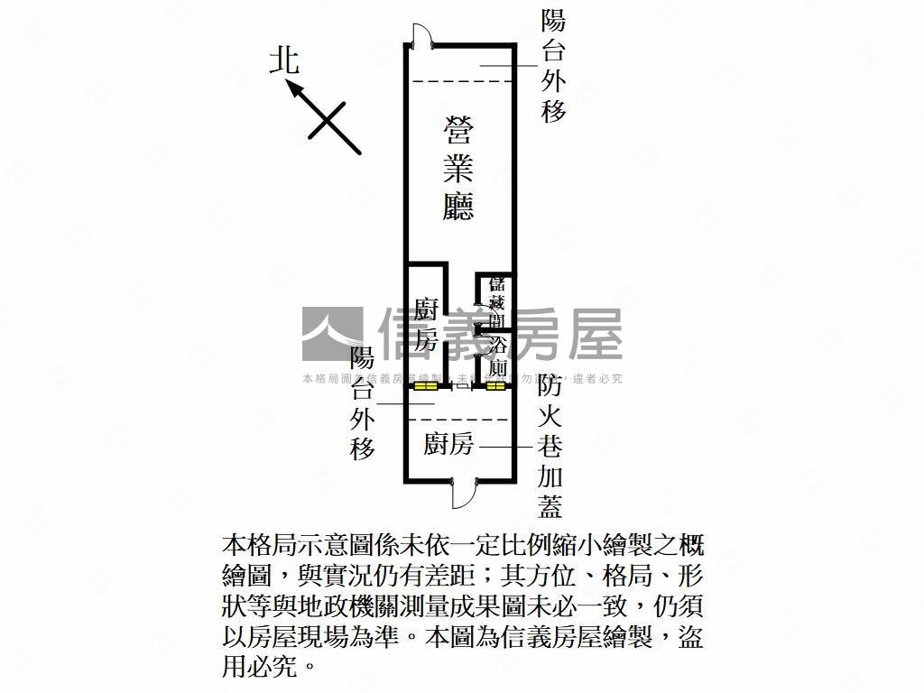 專任☆稀有近中原金店面房屋室內格局與周邊環境