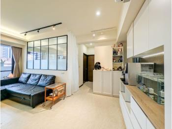 柏金苑。稀有採光高樓２房