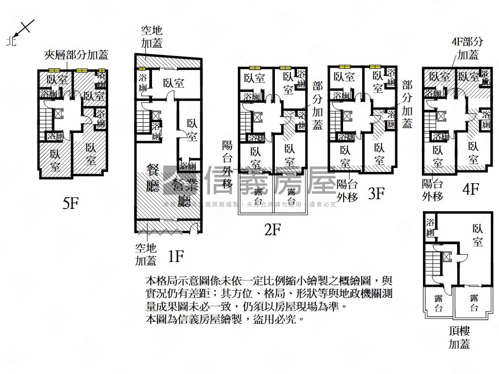 近新光小北門合法旅館房屋室內格局與周邊環境