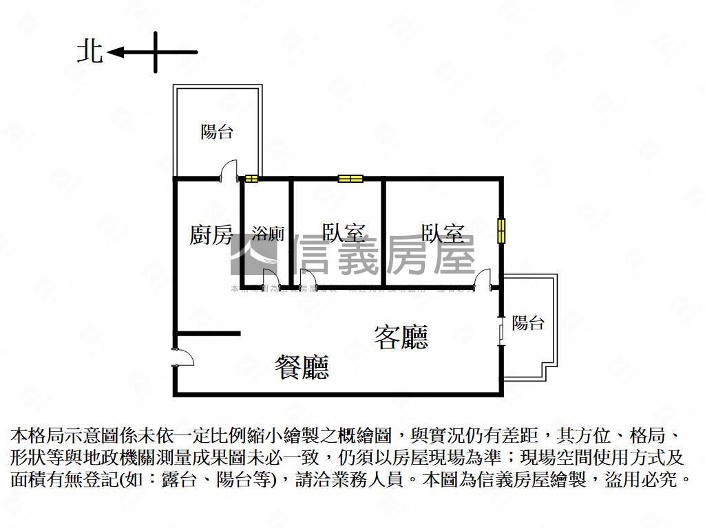 陞霖太美★高樓兩房平車位房屋室內格局與周邊環境